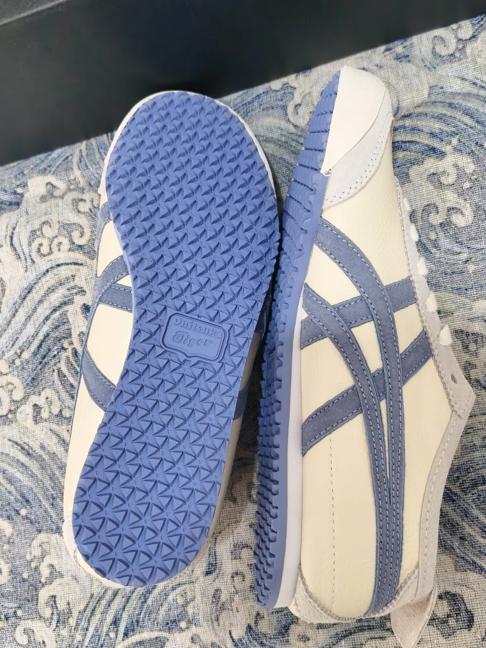 Onitsuka Tiger Mexico 66 Sneakers in Cream & Lavender